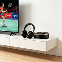 Casque audio optique sans fil numérique 2,4 GHz pour TV avec émetteur et station de charge
