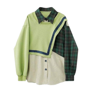 Manufacturer Customized High Quality Casual Women <strong>Woolen</strong> Cardigan Striped Anti-shrink Anti-Pilling Anti-Wrinkle Knitted <strong>Tops</strong> - Product Image 5