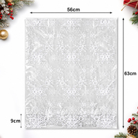 Sacs Cadeaux Transparents en Gros, Grands Paniers Personnalisés en Cellophane Rétractable pour Pâques, Noël, Anniversaire, Fête, et Cadeaux d'Invités