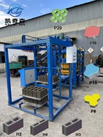Vente directe d'usine - Machines automatiques de fabrication de briques QT 4-25, moules à blocs de ciment et machines à briques creuses en béton