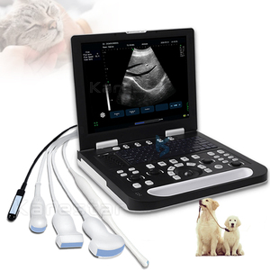 Échographie Animale Facile à Utiliser Noir et <span class=keywords><strong>Blanc</strong></span> pour le Diagnostic de la Grossesse Machine d'Échographie Vétérinaire - Product Image 1