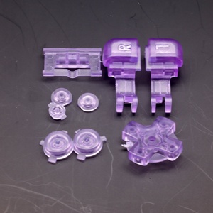 Pulsanti D-Pad NSLikey per Console Gameboy Advance SP GBA SP, Pulsanti A <span class=keywords><strong>B</strong></span> <span class=keywords><strong>L</strong></span> R, Pulsante di Accensione/Spegnimento e Volume - Product Image 2