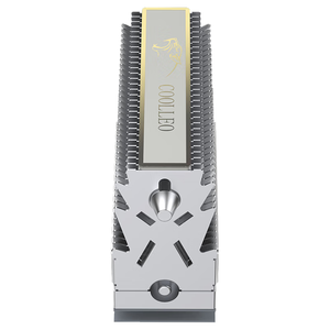 Coolleo CL-V1 высокой производительности <span class=keywords><strong>M</strong></span>. 2 твердотельных жестких диска радиатора, двойная резиновая прокладка, 2280 спецификация, тепловая труба, корпус для компьютера - Product Image 2