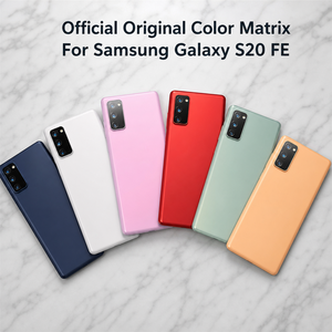 Coque arrière en verre pour Samsung Galaxy S20FE, remplacement du boîtier de batterie avec accessoires pour objectif de caméra, vente en gros - Product Image 2