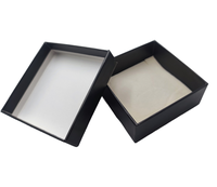 Boîte en carton rigide jetable personnalisée avec dorure à chaud, pelliculage mat, fermeture magnétique en éponge, construction robuste pour cosmétiques