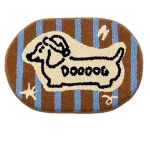 Tapis tissé <span class=keywords><strong>à</strong></span> la machine personnalisable en matériau floqué absorbant antidérapant moelleux mignon motif extraterrestre style américain abstrait pour - Product Image 6