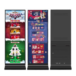 Pantalla publicitaria LCD grande de alto brillo Hiseeview 4K, dispositivo de señalización digital comercial inteligente con red, para montaje en pared y de pie. - Product Image 2