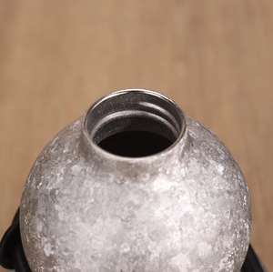 Bouteille d'eau isotherme en titane en forme de <span class=keywords><strong>gourde</strong></span> avec paille, <span class=keywords><strong>gourde</strong></span> métallique anti-fuite, <span class=keywords><strong>gourde</strong></span> isotherme portable - Product Image 2