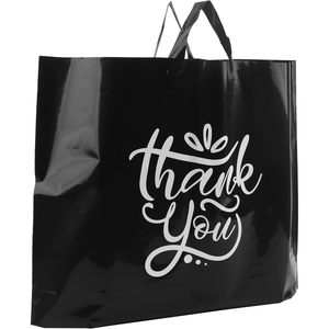 Camtoms Large Thank You <b>Bags</b> With Handles 19x15 Shopping <b>Bag</b> For <b>Small</b> Business And Boutiques 3 Mil Extra Thick Retail - Product Image 1