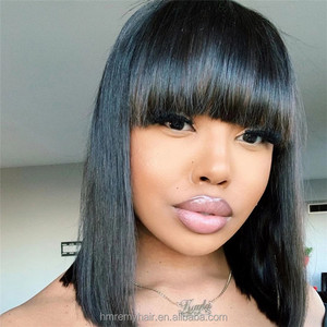 Natural Black Colored Vietnamese Brazilian Straight Raw Remy Virgin <strong>Fringes</strong> Loli <strong>Human</strong> <strong>Hair</strong> <strong>Fringe</strong> Front <strong>Hair</strong> Bangs with Clips - Product Image 6