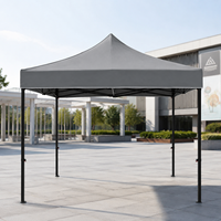 Tente événementielle personnalisée, imperméable, auvent extérieur, protection UV, robuste, pour fête, mariage, salon professionnel, impression de logo