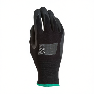 Guantes para clima frío TTAKE con revestimiento de nitrilo, guantes de protección talla 8 para seguridad laboral - Product Image 2