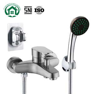 Pano.V Wholesale Manufacturer Imperial 304 Stainless Steel <b>Shower</b> Faucet Bathtub Wall Mixer Valve Featuring Brass <b>Outlet</b> - Product Image 1