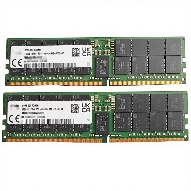 In Stock Wholesale DDR5 Server Memory Rams DDR5 128GB 4800Mhz ECC RDIMM Memoria Module for Server Ram HMCT04MEERA135N