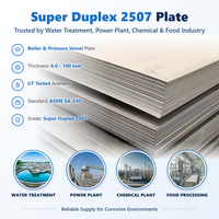 Plaque Super Duplex EN 10028-7 1.4410 2507 de 25 mm à 90 mm pour les fondations de modules sous-marins en haute mer