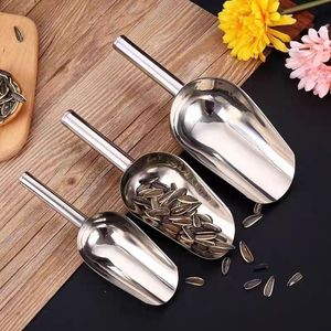 Cuillère à glace en acier inoxydable Baishida pour usage commercial et domestique, avec conception alimentaire sécurisée pour la manipulation des aliments dans les bars et les buffets - Product Image 4
