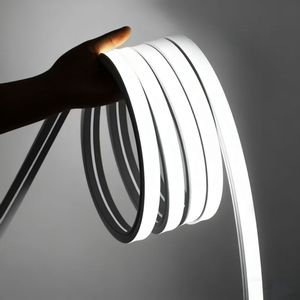 Bande LED néon flexible 10x10m DC12V en silicone noir, indice de protection IP65, double couche, dimmable, pour décoration de discothèque, certifiée CE - Product Image 3