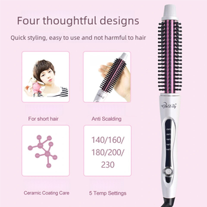 <span class=keywords><strong>Fer</strong></span> à <span class=keywords><strong>friser</strong></span> texturé pour cheveux courts pour homme, rehausseur de racine de cheveux haut, volumisant, avec <span class=keywords><strong>boucle</strong></span> intérieure pour un usage domestique - Product Image 6