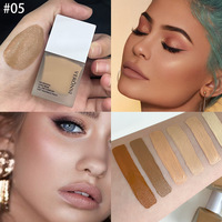 Fond de teint liquide mat naturel Eom/edm, hydratant imperméable, 6 couleurs, ne se décolore pas facilement, taille normale 50 ml, pour tous les types de peau