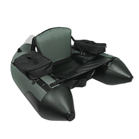 Flotteur de pêche populaire Tube vert noir bateau gonflable flotteur de pêche