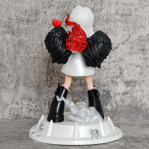 Statue GK <span class=keywords><strong>Mini</strong></span> <span class=keywords><strong>Boa</strong></span> <span class=keywords><strong>Hancock</strong></span> Version Serafim 23cm One Piece Anime Pirate Figurine d'Action en PVC Modèle de Collection pour la Vente en Gros - Product Image 3