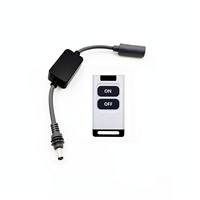 Câble d'alimentation à télécommande intégrée pour Starlink Mini, interrupteur marche/arrêt sans fil avec 2 contrôleurs, coupure d'alimentation CC