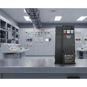 VFD49AMS23ANSHA 11kW 15HP 230V คอมเพรสเซอร์แบบสามเฟส/เฟสเดียว AC-DC-AC พร้อมแผงควบคุมขนาดกะทัดรัดและแป้นกดแบบถอดได้ - Product Image 2