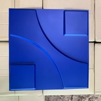 Panneau moderne 3d de mur de plafond de PVC de décor d'art de mur pour la réception