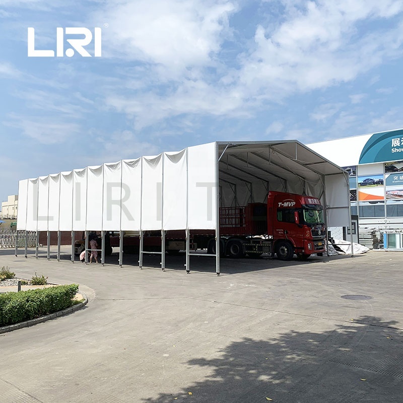 Outdoor Movable Retractable Tunnel Aluminum Folding