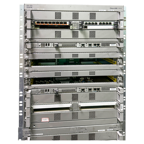 Original Used  Router ASR1013 Chassis, Redundant P/S Network Router ASR1013