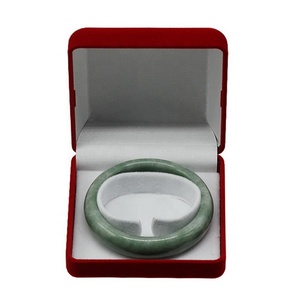 Caja de Regalo de Terciopelo Rojo Más Vendida, Caja para Brazaletes con Acabado Flocado - Product Image 6