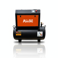 Compresseur d'air miniature monophasé de haute qualité 5,5 kW 7,5 CV 220 V 50 Hz tout-en-un intégré de type à vis avec réservoir