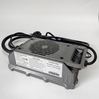 Chargeur de batterie Li-ion LNLEE 58,8V 48V 25A 14S à courant élevé et charge rapide pour moto électrique à deux roues avec affichage LED