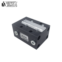 Cylindre hydraulique fin de série VEGA CE, cylindre compact à double effet pour machines de moulage, plusieurs diamètres de trou