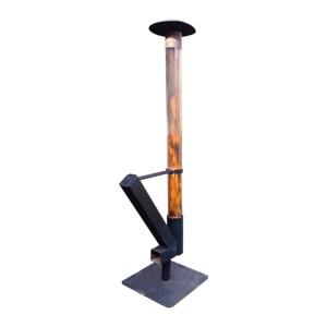 Poêle à fusée multifonctionnel en fer, poêle à fusée à bois - Product Image 3