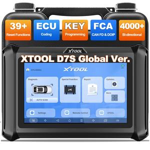 XTOOL D7S汽车钥匙编程锁匠工具一体机专业汽车扫描仪安卓车辆对角机 - Product Image 1