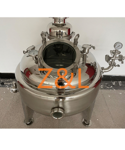 Equipo de Destilación de Ginebra, Columna de Destilación de 50L 100L 200L, Canasta de Destilación de Ginebra de 4\" <span class=keywords><strong>6</strong></span>\", Destilador de 3\" 4\" - Product Image 6