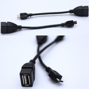 Micro Usb To Usb Adapter <b>Cable</b> For Mobile <b>Phone</b> Data Transfer And U Connection With Plug In Design And Pvc Material - Product Image 3