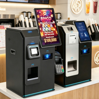 Kiosque de paiement en espèces en libre-service OEM ODM avec lecteur de codes-barres à écran tactile et SDK pour les marques de détail