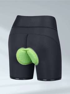 Breathable Mesh <b>Cycling</b> Shorts Women's 4D Padded High Waist Silicone Anti-Slip Bike Shorts Fast Delivery Custom Logo - Product Image 4
