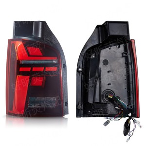 Luces Traseras LED para Volkswagen Multivan T5 2010-2014, Conjunto de Luces de Freno Dinámicas, Repuesto para Caravelle - Product Image 4