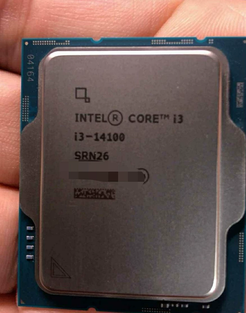 Intel Core I3 14100 14th Gen Raptor Lake CPU LGA1700 Socket Tray Boxed Optional Integrated UHD Graphics Desktop Processor