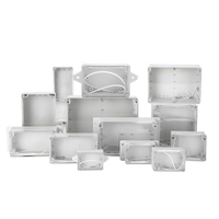 Boîtier électrique industriel en plastique ABS série F IP65, boîtier pour instruments électroniques extérieurs, boîtier de jonction étanche