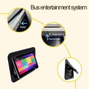 Pantalla Táctil de 10.1 Pulgadas para Asiento Trasero de Autobús con USB, RGB, WiFi y VOD para Autobuses Kinglong, Zhongtong y Higer - Product Image 3