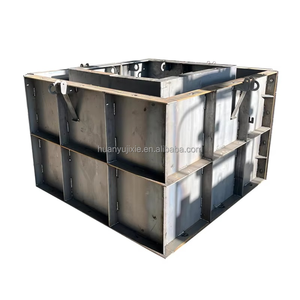 Stampi in Acciaio per Calcestruzzo per Muri di Contenimento Prefabbricati - Dimensioni Precise, Facile Smontaggio, Forme Riutilizzabili per Colata di Cemento - Product Image 1