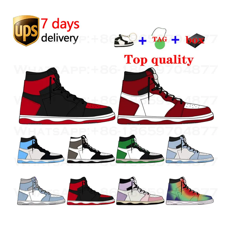 Hot selling brand Retro 1 high basketball 1:1 shoes outdoor running shoes LOW OG Jordaneliedlys 1 AJ1