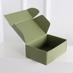 Eco Custom Design <b>White</b> Cardboard Shipping <b>Boxes</b> Flat Pack with Sponge Lining Gold Foil Embossing UV Coating Print Handling - Product Image 3