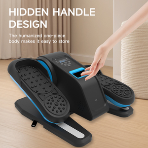 Mini cyclette ellittica da scrivania con rotazione avanti e indietro, macchina per esercizi da seduti per il recupero delle gambe - Product Image 5