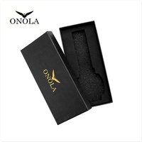 Boîte de montre en cuir de qualité supérieure ONOLA étui de rangement de luxe de marque avec boîte-cadeau d'oreiller réglable pour emballage de lunettes haut de gamme