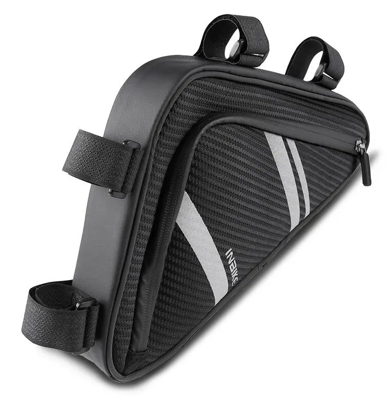 INBIKE Imperméable et Réfléchissant Cadre De Rangement Pochette Triangle Vélo Selle Vélo Sacs